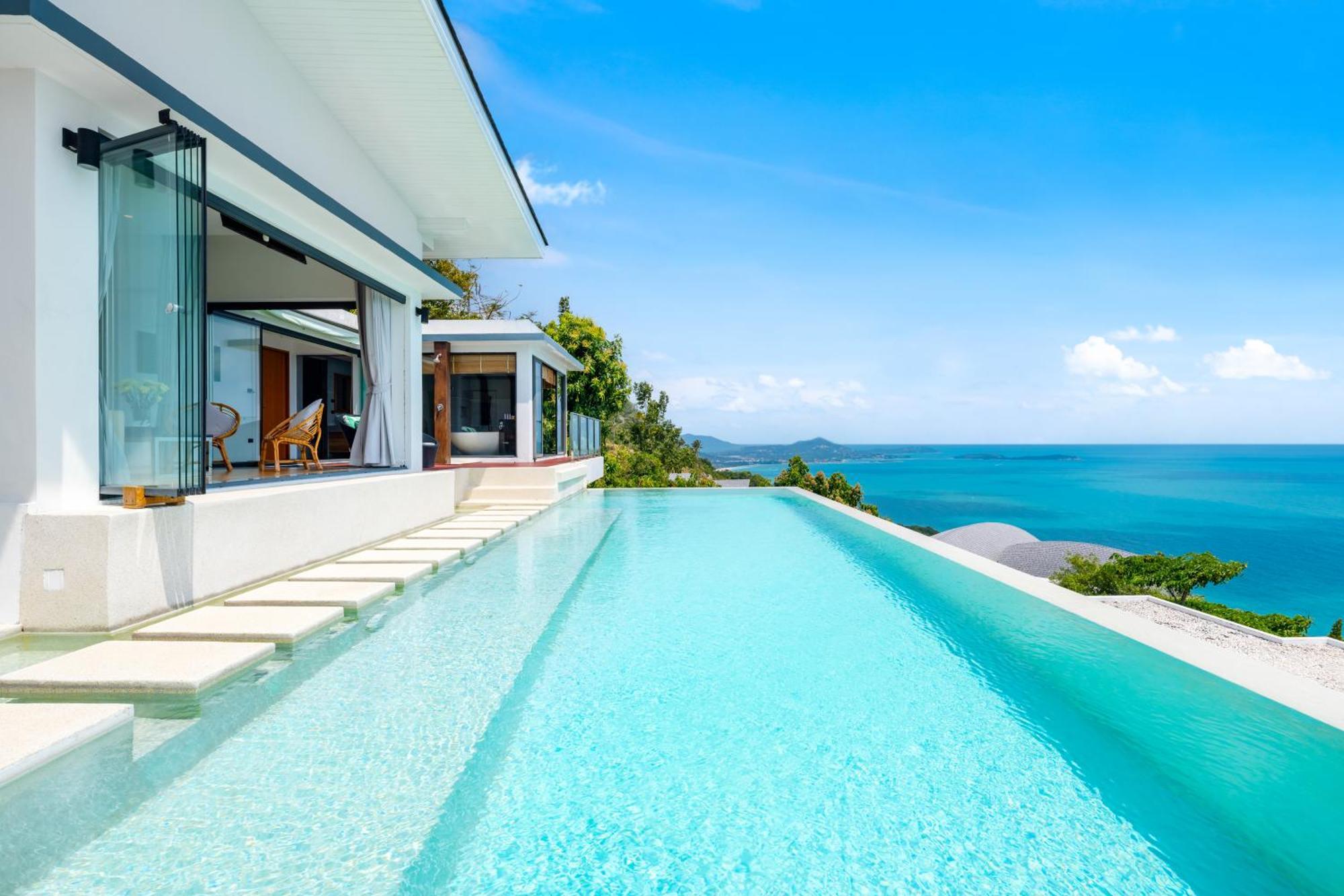 Karpe Diem Villa - Twin Infinity Pools Чавенг Экстерьер фото