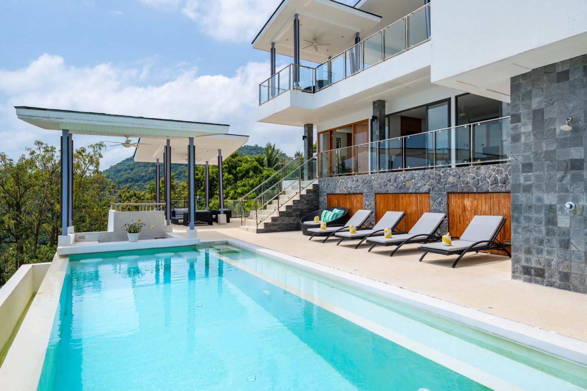Karpe Diem Villa - Twin Infinity Pools Чавенг Экстерьер фото