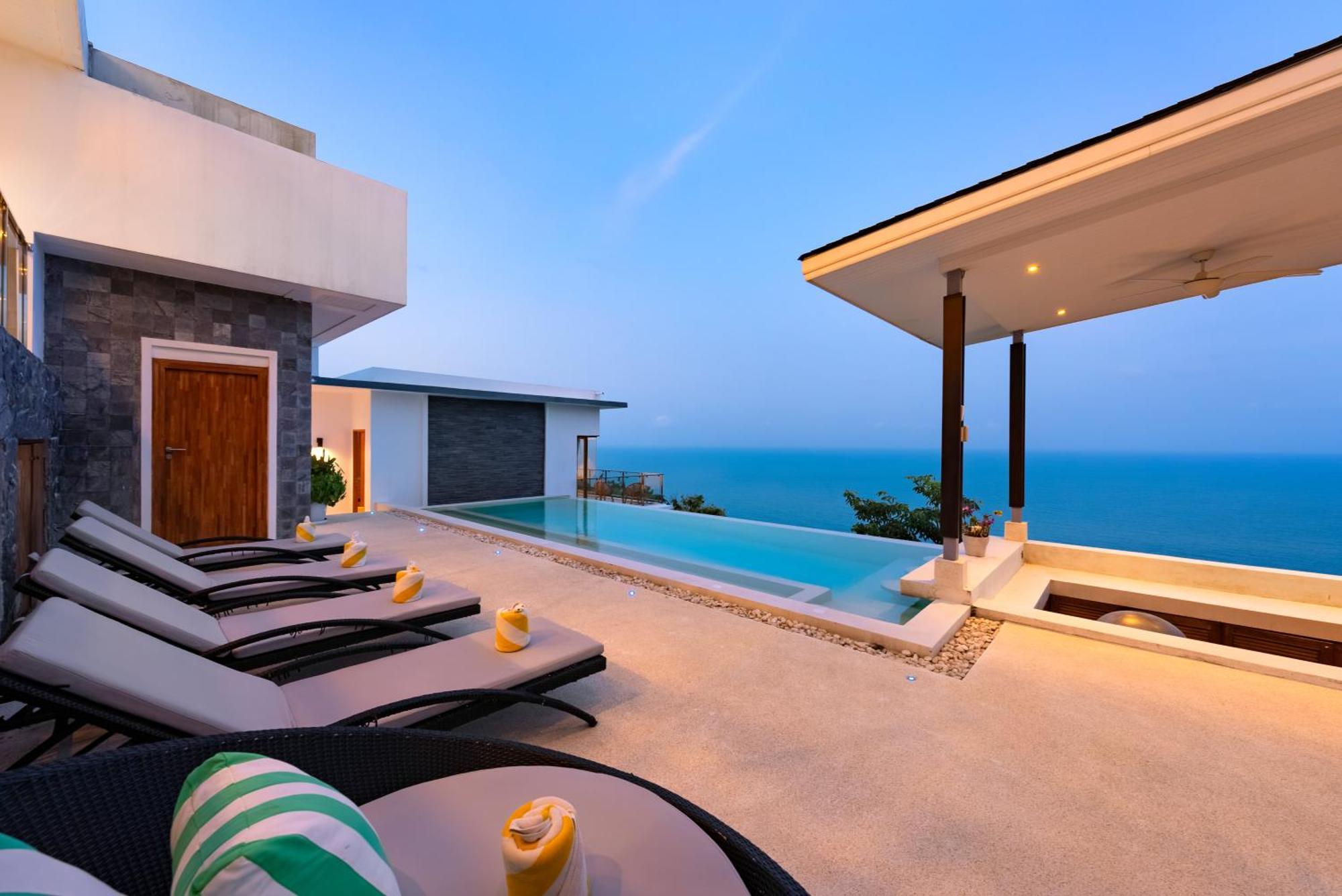 Karpe Diem Villa - Twin Infinity Pools Чавенг Экстерьер фото